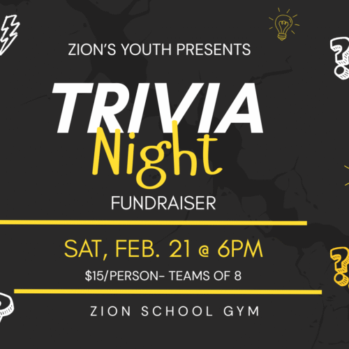 Zion Youth Trivia Night