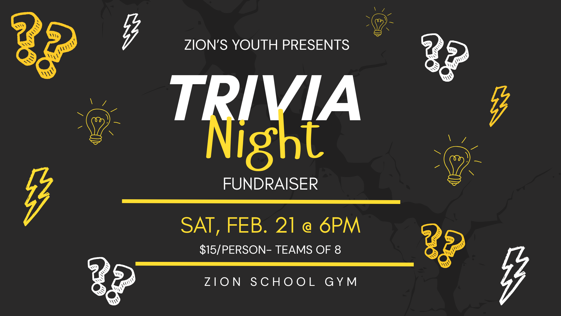You are currently viewing Zion Youth Trivia Night